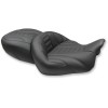 Șa super touring 2-up cu cusături și receptor pentru spătarul șoferului MUSTANG SEATS 79598