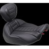 Șa deluxe touring solo cu ață DBR gun metal MUSTANG SEATS 89401GM