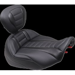 Șa deluxe touring solo cu ață DBR gun metal MUSTANG SEATS 89401GM Șa deluxe touring solo cu ață DBR gun metal MUSTANG SEATS 89401GM