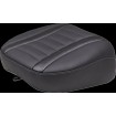 Șa pasager deluxe touring cu ață metalică gun MUSTANG SEATS 88402GM thumb