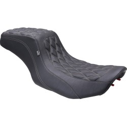 Șa squareback ddiamond black gm thread MUSTANG SEATS 88415GM