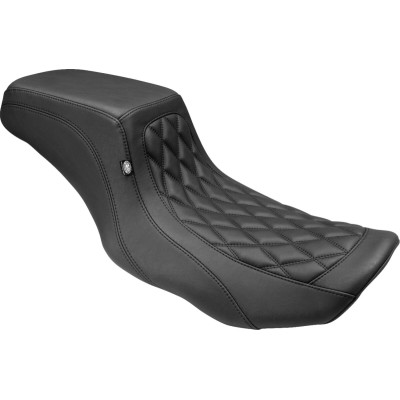 Șa squareback ddiamond negru neted pas MUSTANG SEATS 88416 Șa squareback ddiamond negru neted pas MUSTANG SEATS 88416