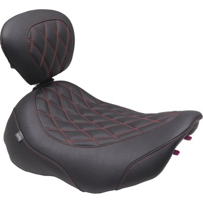 Șa largă Tripper - Solo - maro închis/cireș închis cusătură MUSTANG SEATS 89503DC Șa largă Tripper - Solo - maro închis/cireș închis cusătură MUSTANG SEATS 89503DC