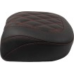 Șa largă Tripper - pasager - cusături cireș închis MUSTANG SEATS 88511DC thumb