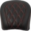 Șa largă Tripper - pasager - cusături cireș închis MUSTANG SEATS 88511DC thumb