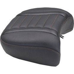 Șa spate DLX touring cu cusătură portocalie MUSTANG SEATS 88420MO Șa spate DLX touring cu cusătură portocalie MUSTANG SEATS 88420MO