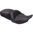 Șa super touring DLX one piece cu ață portocalie MUSTANG SEATS 89411MO thumb