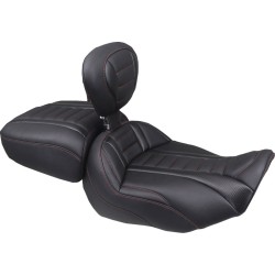 Șa solo deluxe tour cu cusătură dbr dark cherry MUSTANG SEATS 89401DC Șa solo deluxe tour cu cusătură dbr dark cherry MUSTANG SEATS 89401DC