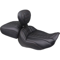 Șa solo deluxe tour cu cusătură dbr mandarin orange MUSTANG SEATS 89401MO Șa solo deluxe tour cu cusătură dbr mandarin orange MUSTANG SEATS 89401MO