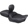 Șa solo deluxe tour cu cusătură albastru cer dbr MUSTANG SEATS 89401SB