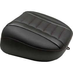 Scaun pasager deluxe tour dark cherry thread MUSTANG SEATS 88402DC