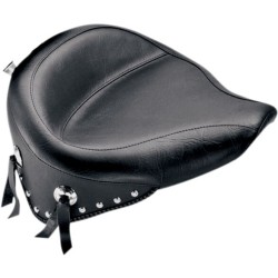 Șa wide touring solo plain studded with conchos MUSTANG SEATS 75506