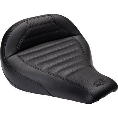 Șa solo tour trapezoid stitch black MUSTANG SEATS 75832