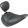 Șa solo wide tripper cu spătar breakout MUSTANG SEATS 89027