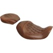 Șa wide tripper forward solo diamond stitched brown MUSTANG SEATS 76711 thumb
