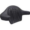Perna pentru spătar TPAK DLX DIAM GUN METAL GRAY THREAD MUSTANG SEATS 88430GM