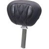 Spătar super tour DLX DIAM ață gri metalizat MUSTANG SEATS 89460GM