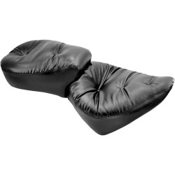 Șa one-piece wide touring 2-up regal style pillow top MUSTANG SEATS 75502