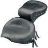 Șa one-piece wide touring 2-up cu ținte și conchos MUSTANG SEATS 75503
