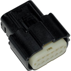 Conector molex MX-150 femelă 12 pini negru NAMZ NM-33472-1201