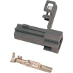 Conector masculin 1 poziție OEM „B+” fișă și terminal 5 buc NAMZ ND-MBP Conector masculin 1 poziție OEM „B+” fișă și terminal 5 buc NAMZ ND-MBP thumb