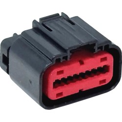 Conector femelă cu terminale 18 poziții negru 72664-12 NAMZ NHD-72664-12A
