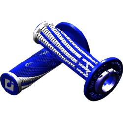 Emig pro V2 lock-on soft grip blue/white ODI H36EPUW Emig pro V2 lock-on soft grip blue/white ODI H36EPUW