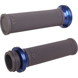 Mânere RUFFIAN LOCK ON INDIAN TBW BLK/ANO BLUE ODI V30ITWH-U Mânere RUFFIAN LOCK ON INDIAN TBW BLK/ANO BLUE ODI V30ITWH-U