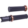 Mânere de stradă Ruffian Lock-On - CVO - negru/bronz ODI V30HTCB-Z