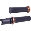 Mânere de stradă Ruffian Lock-On - CVO - negru/bronz ODI V30HTCB-Z Mânere de stradă Ruffian Lock-On - CVO - negru/bronz ODI V30HTCB-Z thumb
