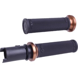 Mânere de stradă Ruffian Lock-On - CVO - negru/bronz ODI V30HTCB-Z Mânere de stradă Ruffian Lock-On - CVO - negru/bronz ODI V30HTCB-Z
