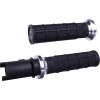 Mânere Hart-Luck Signature V-Twin Lock-On - CVO - negru/argintiu ODI V31HTC-BB-S
