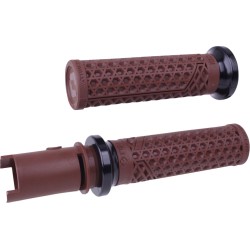 Mânere Vans Harley Davidson - CVO Cable - maro/negru ODI V31VHTCN-B Mânere Vans Harley Davidson - CVO Cable - maro/negru ODI V31VHTCN-B