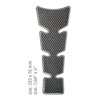 Protector universal pentru rezervor - gri lucios - design carbon - 19,3 cm x 7,6 cm 7.6 Protector universal pentru rezervor - gri lucios - design carbon - 19,3 cm x 7,6 cm 7.6