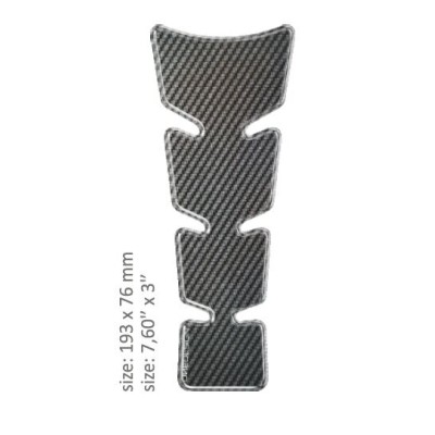 Protector universal pentru rezervor - gri lucios - design carbon - 19,3 cm x 7,6 cm 7.6 Protector universal pentru rezervor - gri lucios - design carbon - 19,3 cm x 7,6 cm 7.6