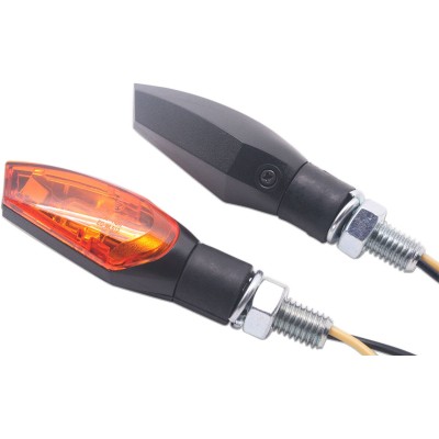Chihlimbar - sticlă pentru semnalizator / ABS / negru ALTE 01208711
