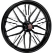 Roată - Nivis - față - discuri duble/fără ABS - tăiat contrast platina - 21x3.5 PERFORMANCE MACHINE 1202-7106R-NVSAJAP-B thumb