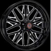 Roată spate - Nivis - disc simplu/cu ABS - tăiere contrastantă - 18x5.5 PERFORMANCE MACHINE 1269-7814R-NVSAP-BMP thumb