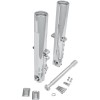 Set de tuburi inferioare de furcă pentru frâne cu disc unic crom PERFORMANCE MACHINE 0208-2097-CH