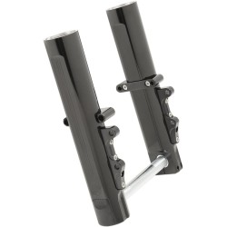 Set furci față inferioare dual disc black PERFORMANCE MACHINE 0208-2096-B