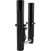 Set furcă față inferior pentru disc unic negru PERFORMANCE MACHINE 0208-2097-B thumb