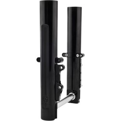 Set furcă față inferior pentru disc unic negru PERFORMANCE MACHINE 0208-2097-B
