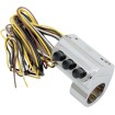 Buton stânga cromat cu trei funcții (ambreiaj hidraulic) PERFORMANCE MACHINE 0062-2033-CH thumb