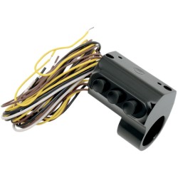 Buton negru anodizat stânga (ambreiaj hidraulic) PERFORMANCE MACHINE 0062-2033-B