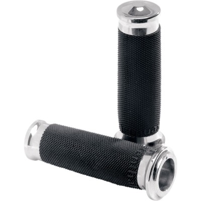 Mânere Renthal wrapped chrome PERFORMANCE MACHINE 0063-2007-CH