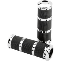 Mânere Contour XL pentru accelerație electronică (pereche) crom PERFORMANCE MACHINE 0063-2018-CH