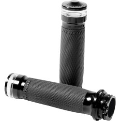 Mânere LED conturate negre pentru cablu PERFORMANCE MACHINE 0063-2101M-B