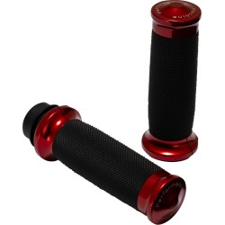 Mânere conturate Renthal Wrapped - TBW - roșii PERFORMANCE MACHINE 0063-2104M-R