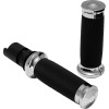 Mânere conturate Renthal Wrapped - '24+ Harley-Davidson - crom PERFORMANCE MACHINE 0063-2105M-CH