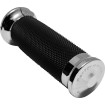 Mânere conturate Renthal Wrapped - '24+ Harley-Davidson - crom PERFORMANCE MACHINE 0063-2105M-CH thumb